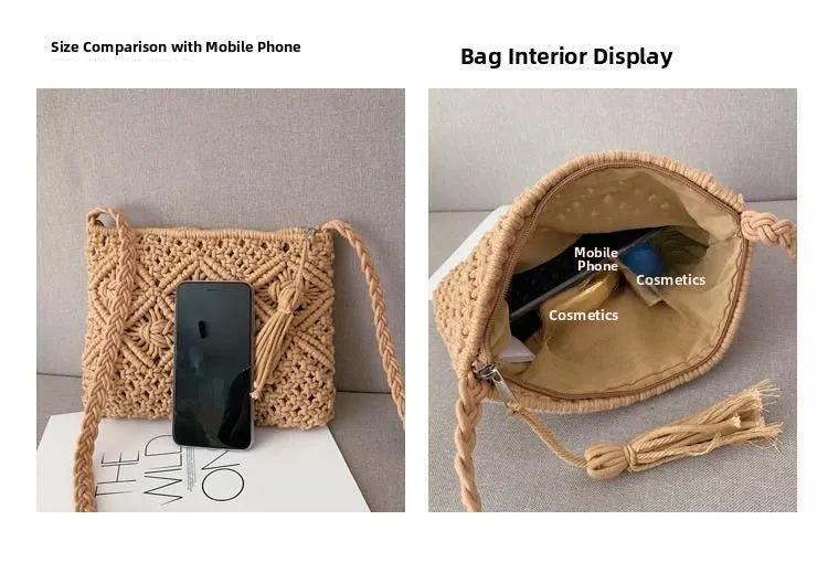 Eco-Friendly Bohemian Beach Backpack | Versatile Travel Bag