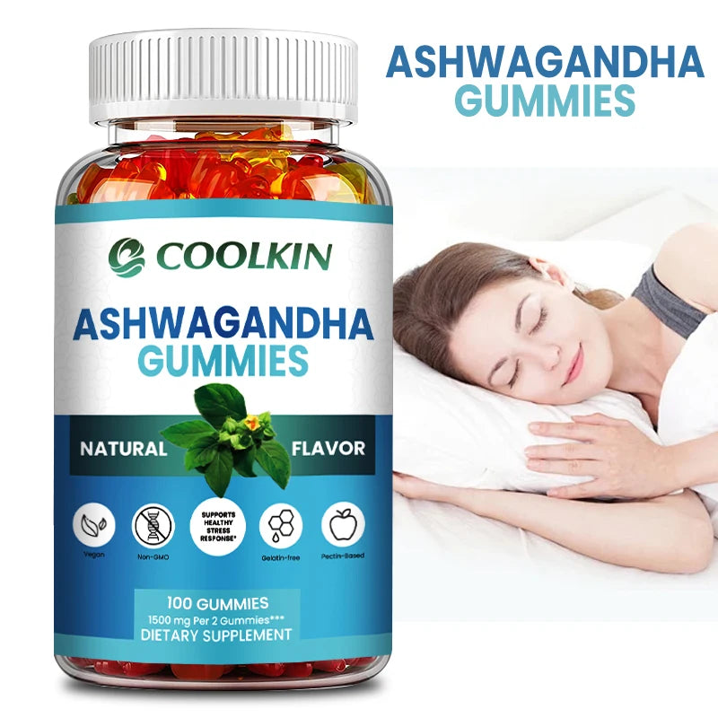 Ashwagandha Gummies for Stress Relief and Better Sleep Health