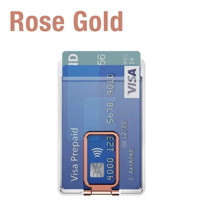 Magnetic Phone Card Holder & Stand | Dual Functionality for iPhone