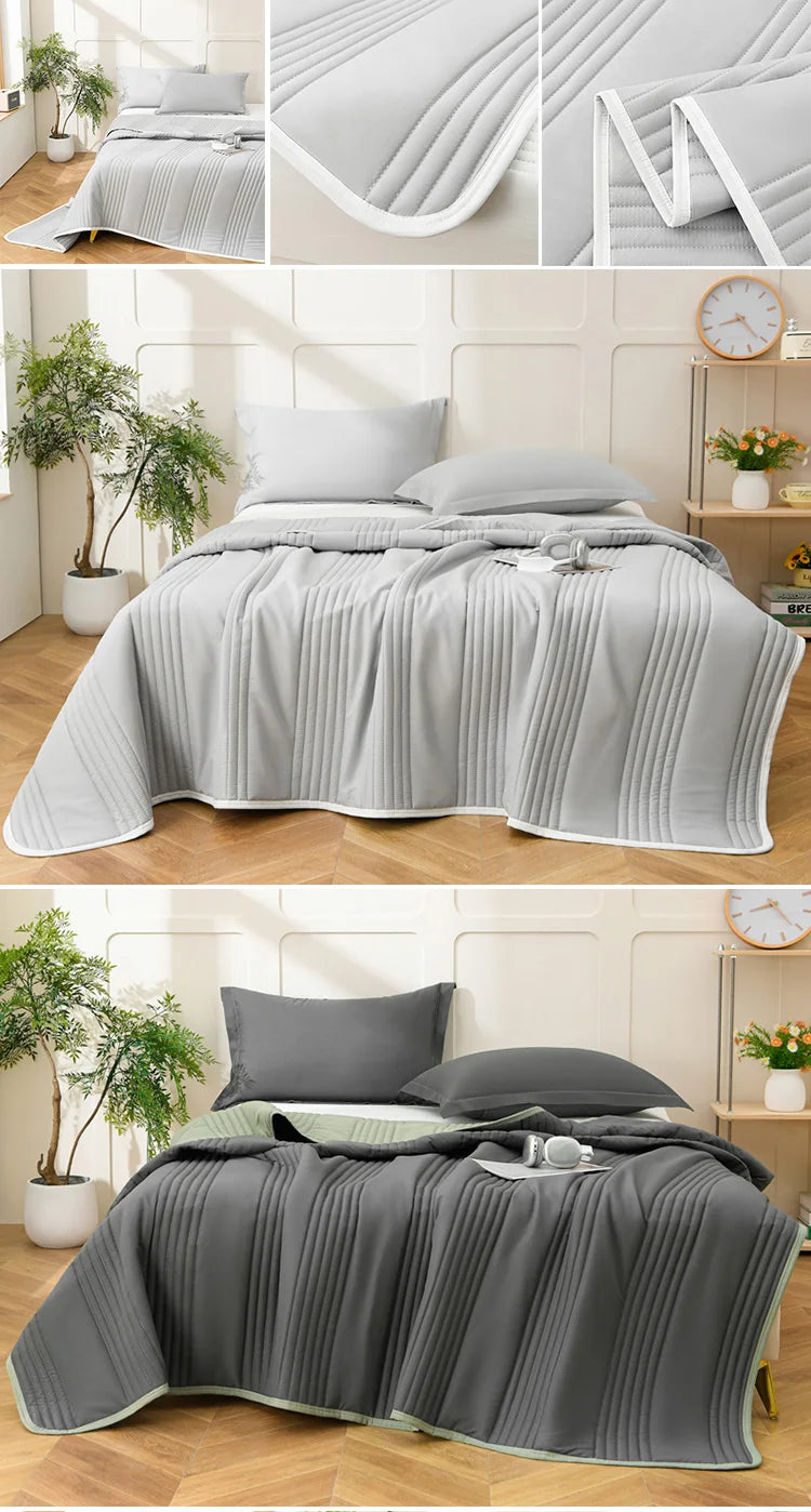 High-Quality Cool Air Blanket | Soft & Breathable Summer Quilt