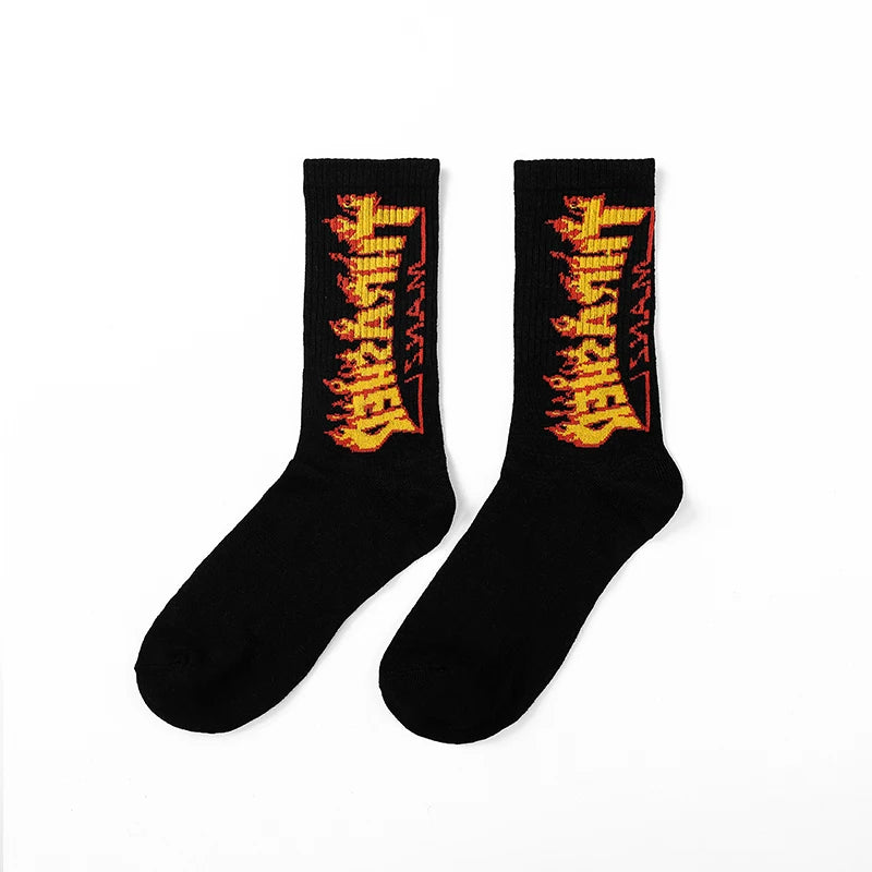 Trendy Unisex Cartoon Cotton Crew Socks | Comfort Meets Style