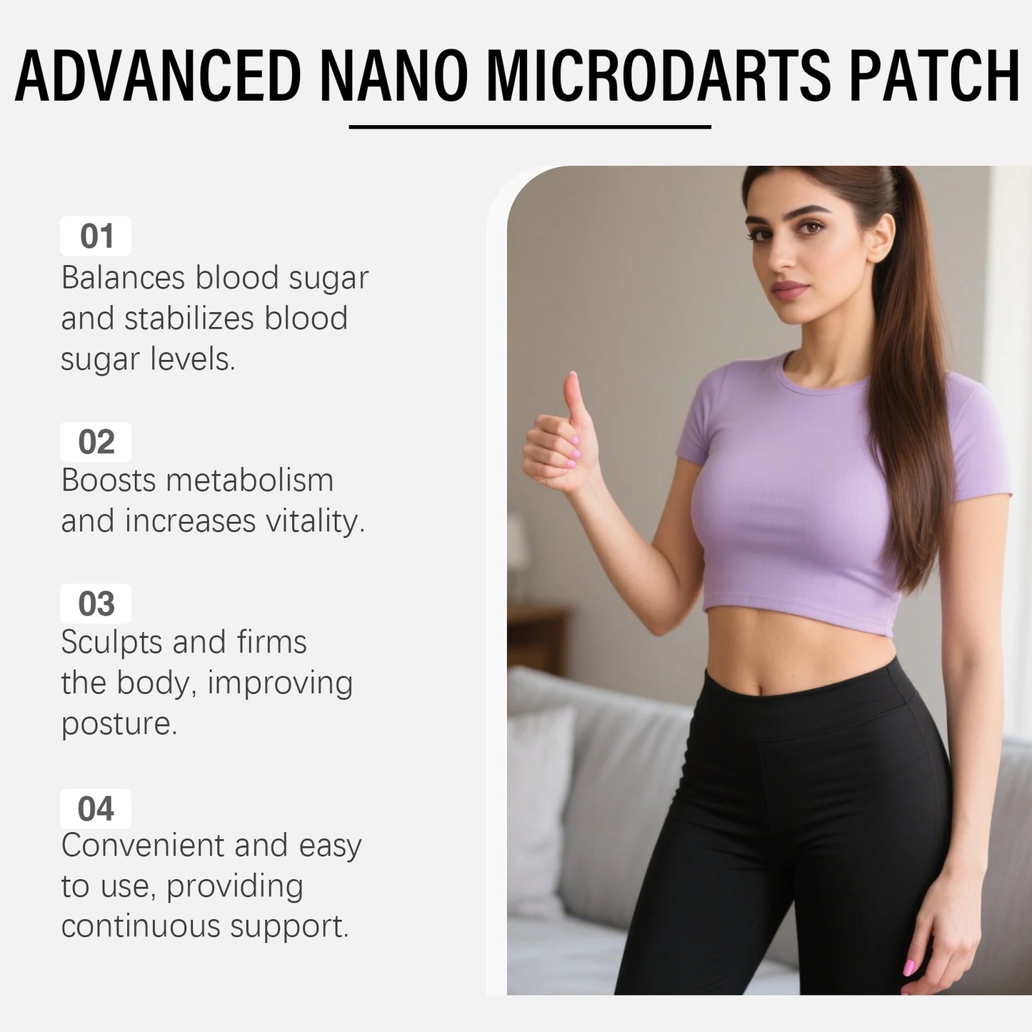 Ultra Thin Nano Patches for Enhanced Body Aesthetics