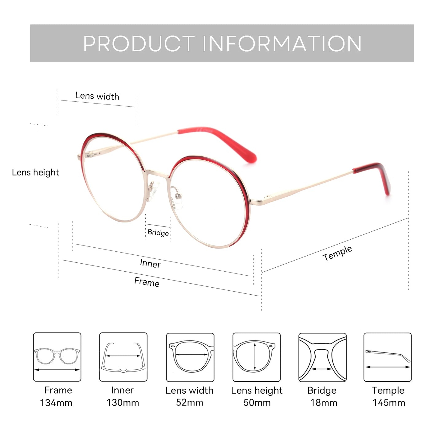 Stylish Women's Round Prescription Glasses | Fashion Forward Eyewear