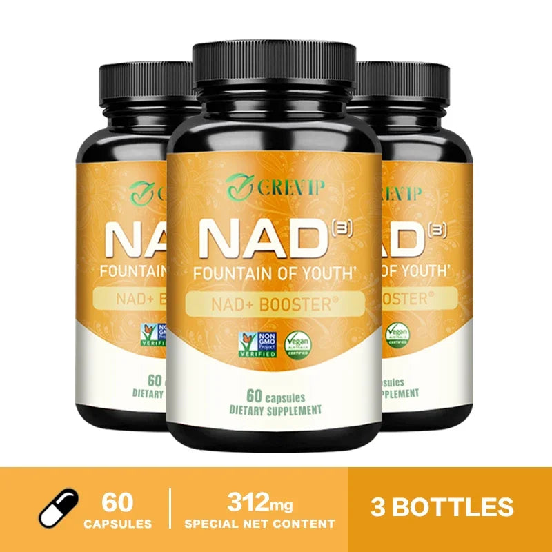 Natural NAD Capsules | Boost Energy, Health & Immunity