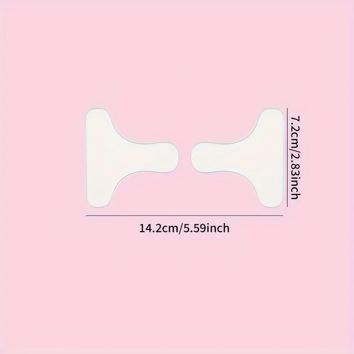 Silicone T-Shaped Eye Patch | Portable Facial Skincare Tool