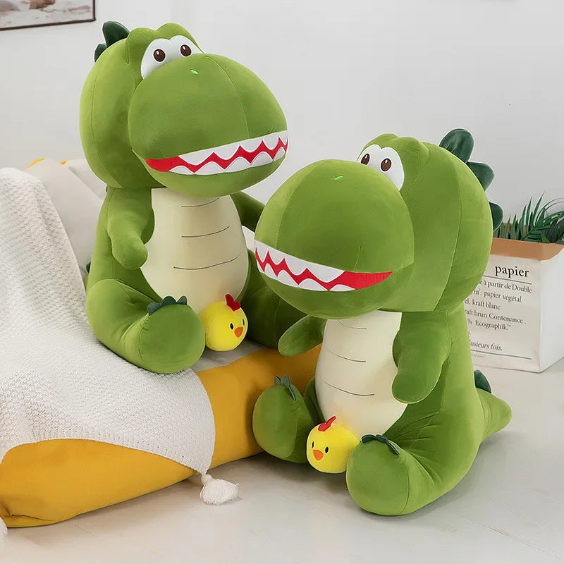 Peluche de dinosaurio Kawaii | Adorable compañero suave para niños