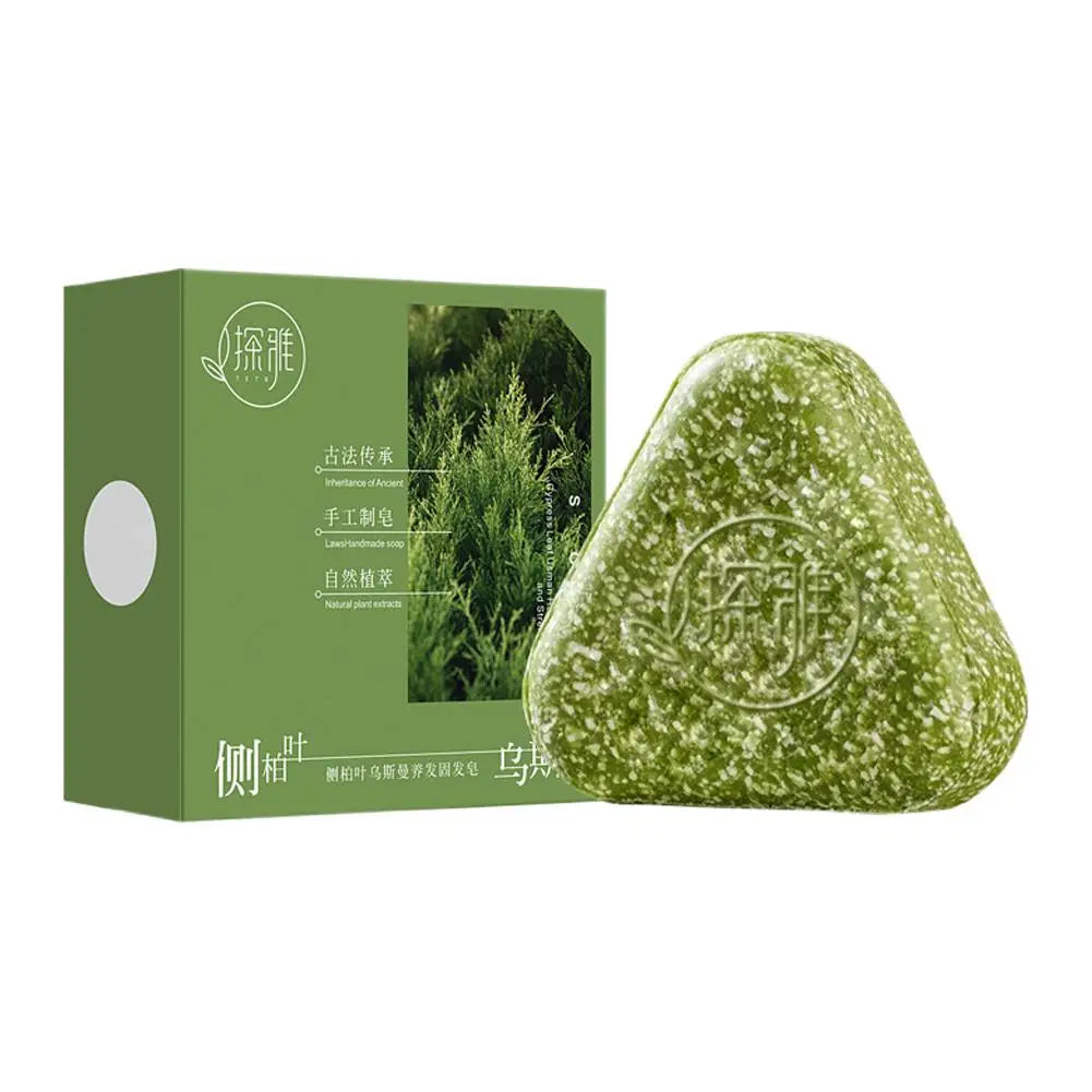 Natural Solid Shampoo Bar for Hair Growth & Strengthening