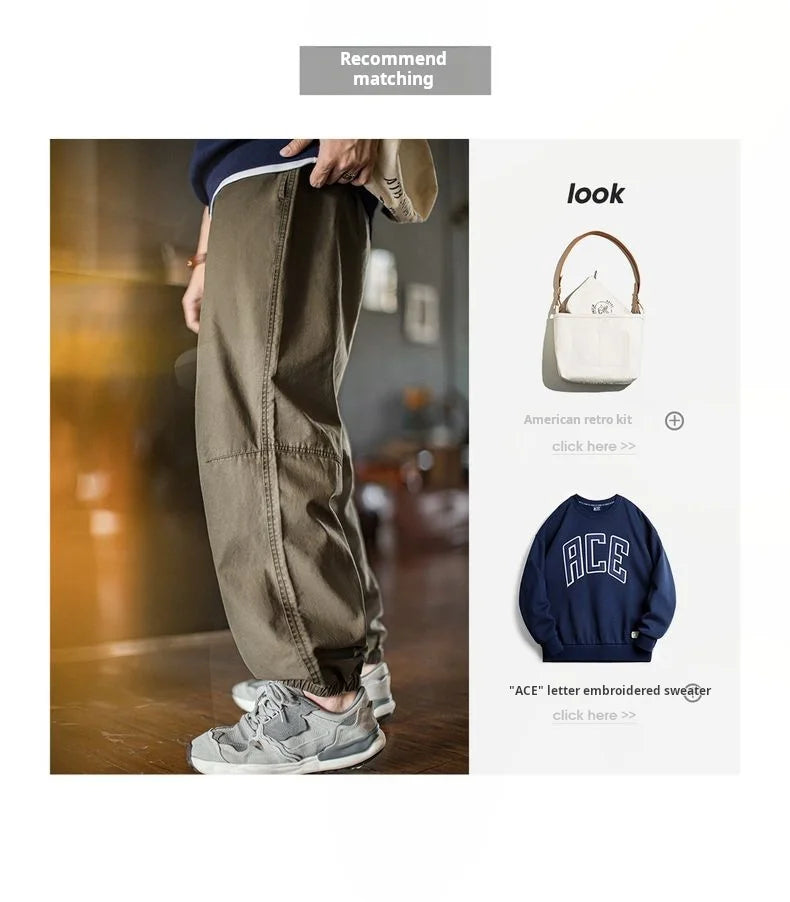 Men's Vintage Casual Drawstring Pants | Ultimate Comfort & Style