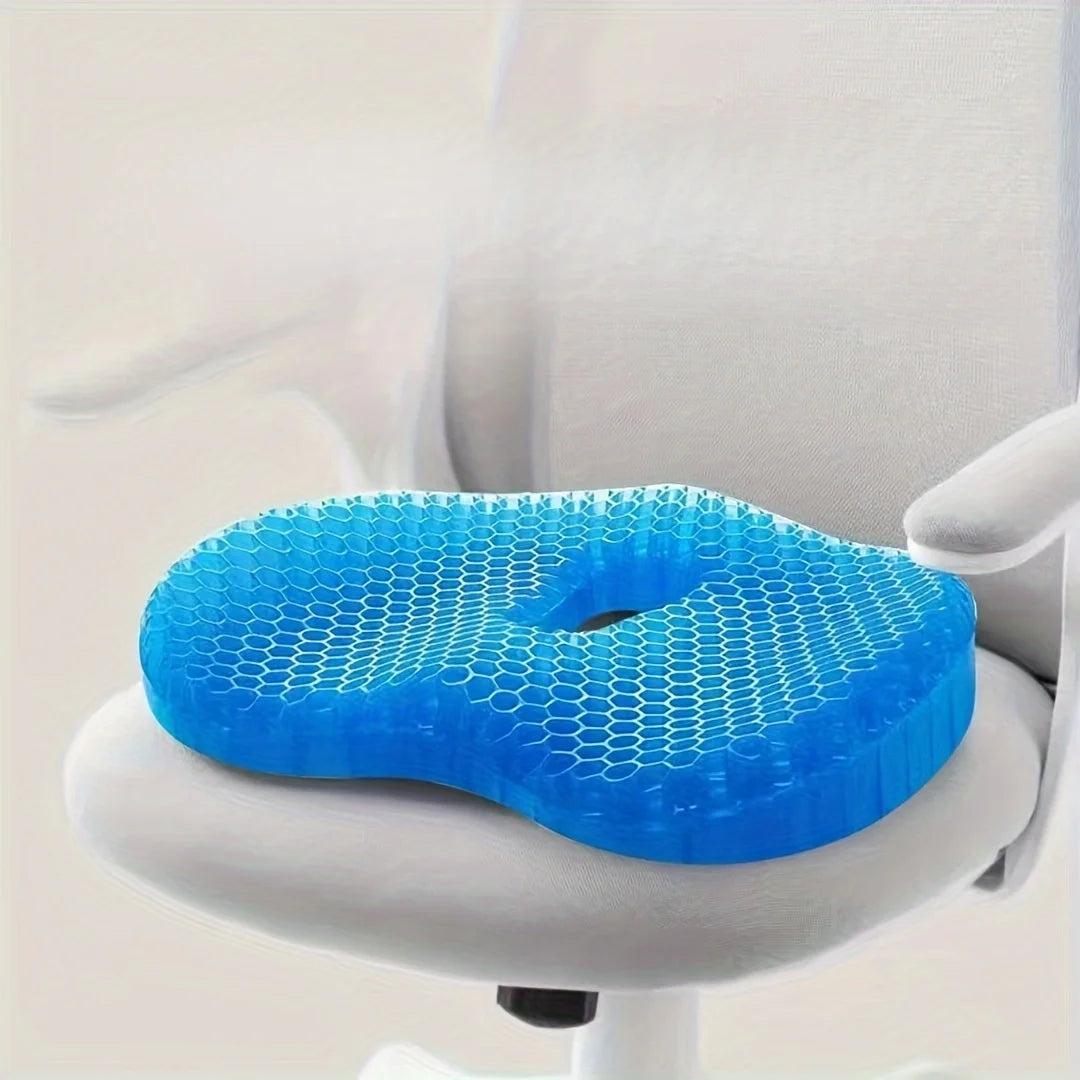 Comfortable Gel U-Shaped Seat Cushion | Ergonomic & Supportive
