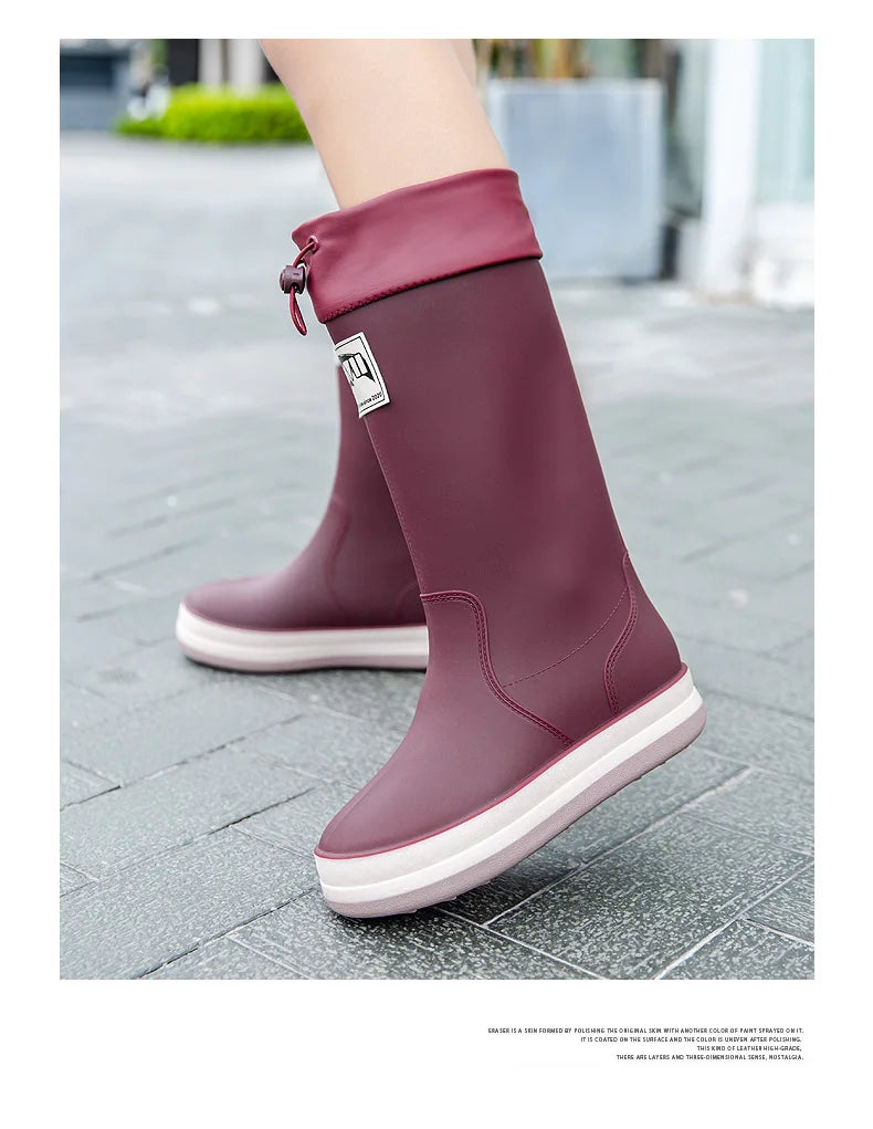 Waterproof Rubber Boots for Men and Women | Couples Rain Shoes