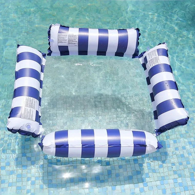 Portable Inflatable Water Rocking Chair | Floating Pool Bed