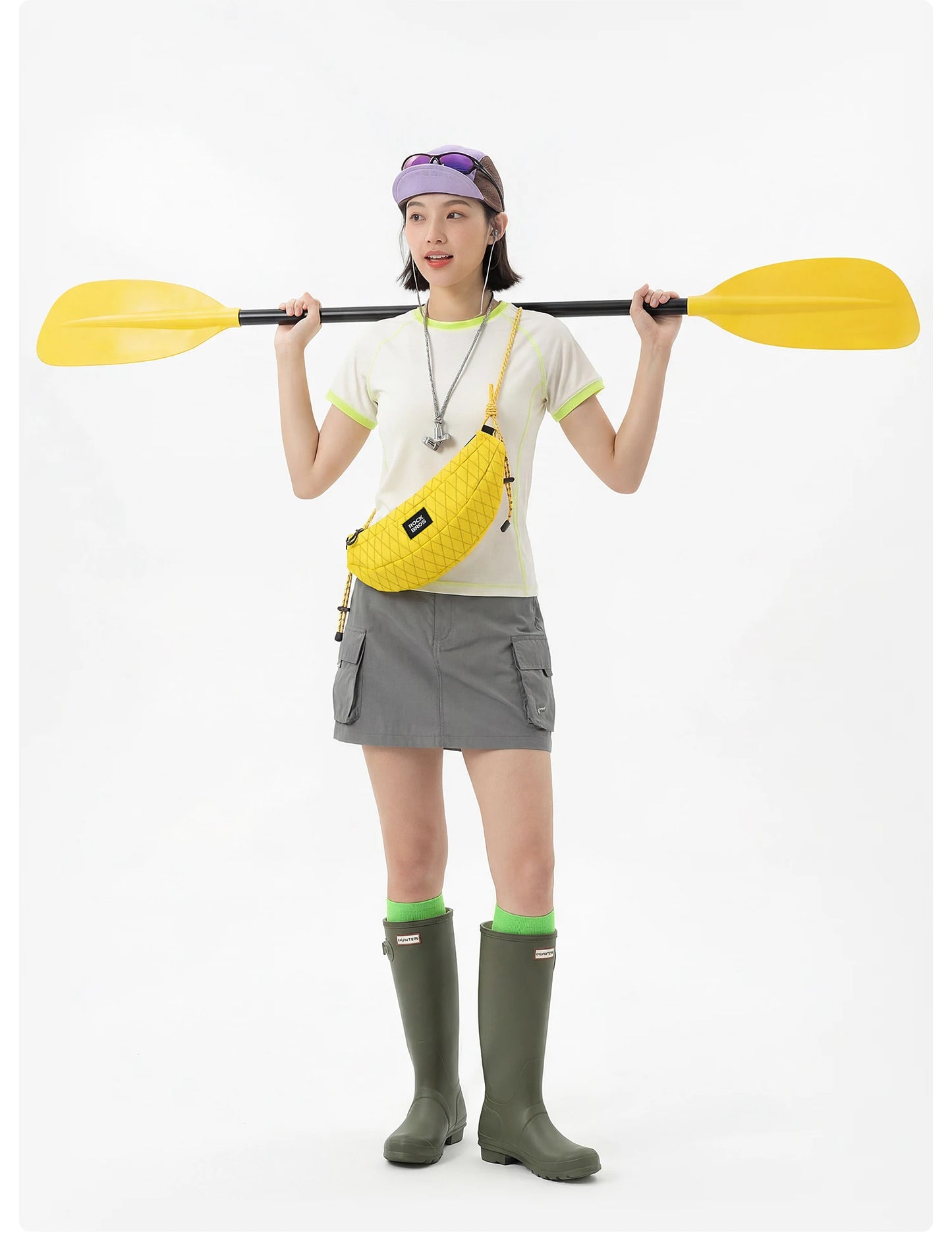Outdoor Bicycle Bag | 1.8L Banana Shape Bike Bag with Strap