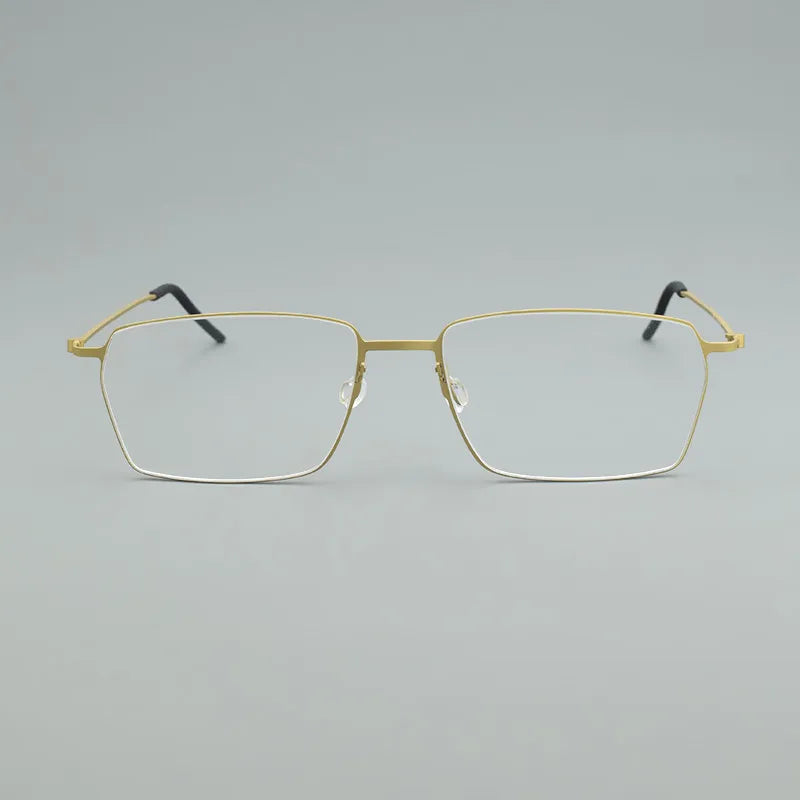 Ultra Light Titanium Eyeglasses | Retro Square Frames for All 2026
