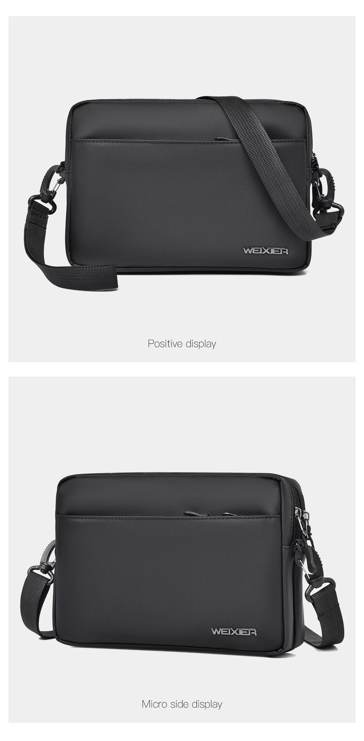 Men's Waterproof Messenger Bag | Versatile Outdoor Shoulder Bag