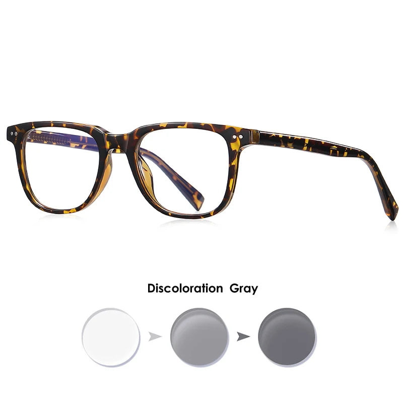 Men's Anti-blue Light Photochromic Glasses | Stylish Vision Protection