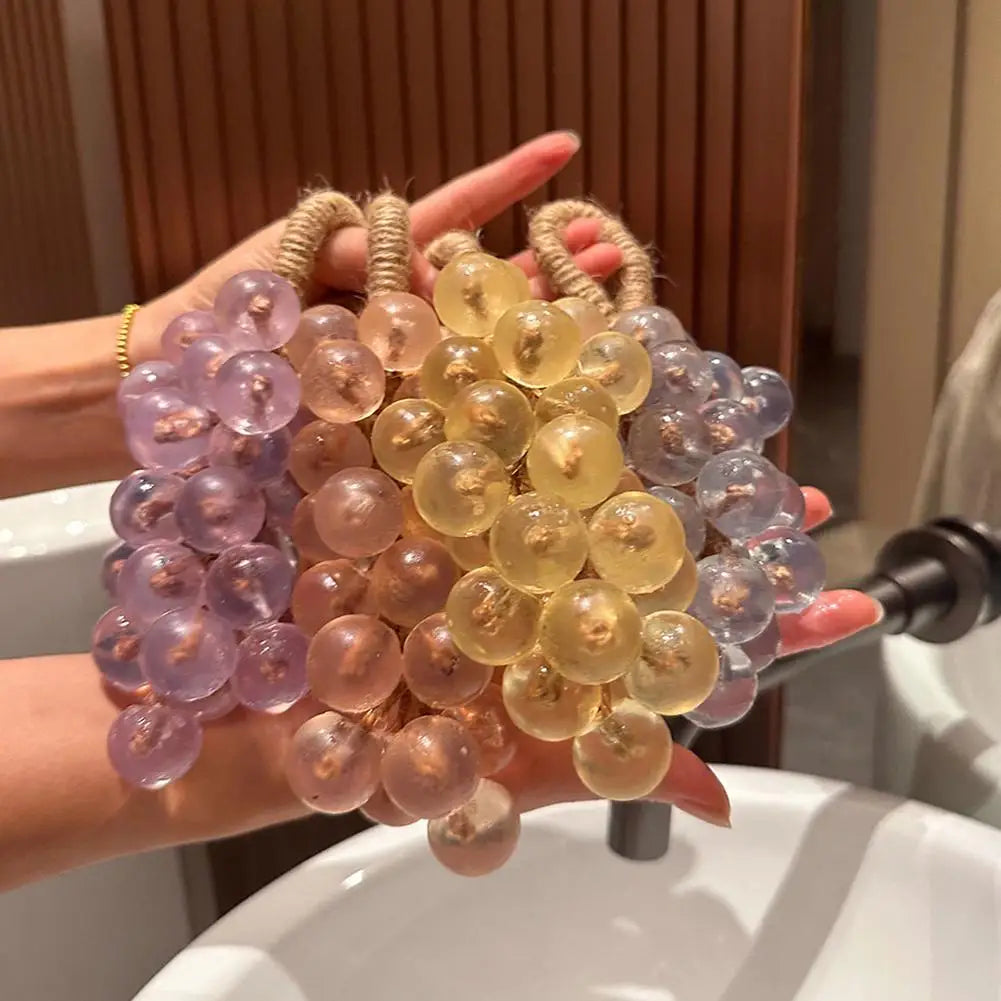 Handmade Crystal Grape Soap - Luxurious Scented Bath Experience