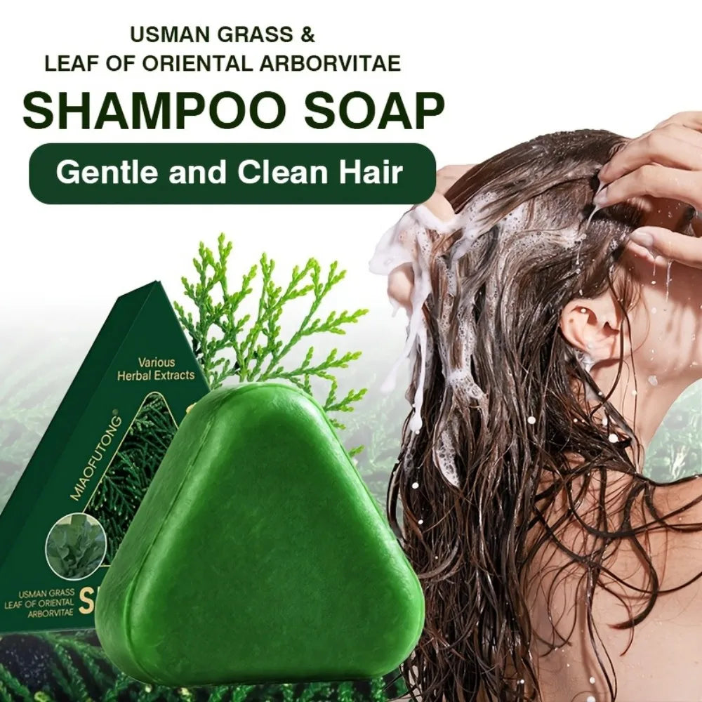 Natural Herbal Shampoo Soap | Nourishing Hair Care for All