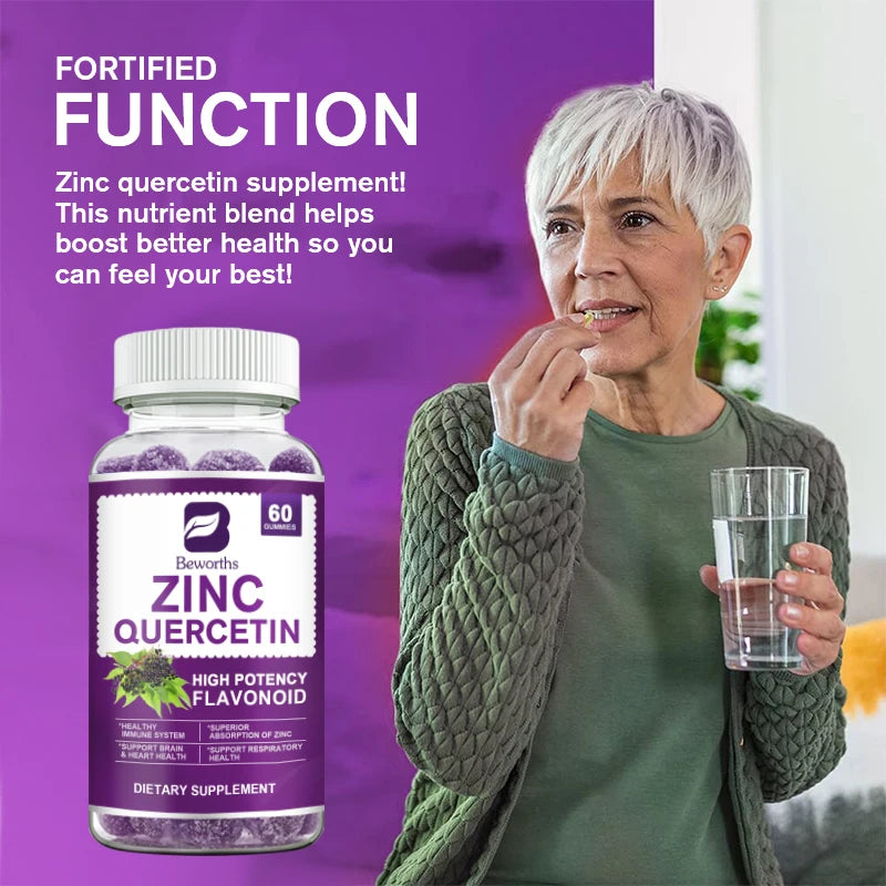 Elderberry Quercetin Gummies | Immune Support & Body Health