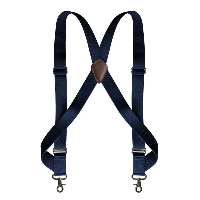 Adjustable Men's Suspenders | Stylish Elastic Braces for Pants