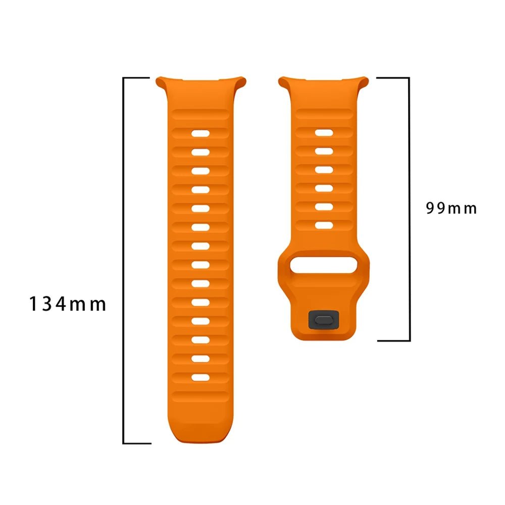 Silicone Sports Watch Strap | Durable Replacement Watch Band