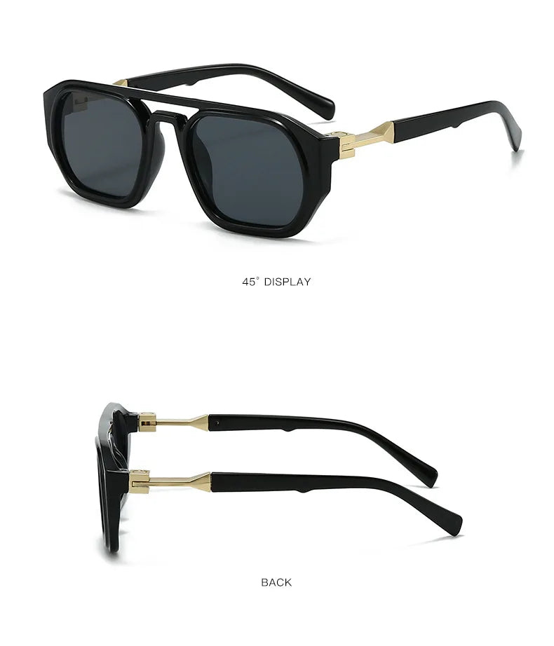 Transparent Square Computer Glasses for Blue Light Protection