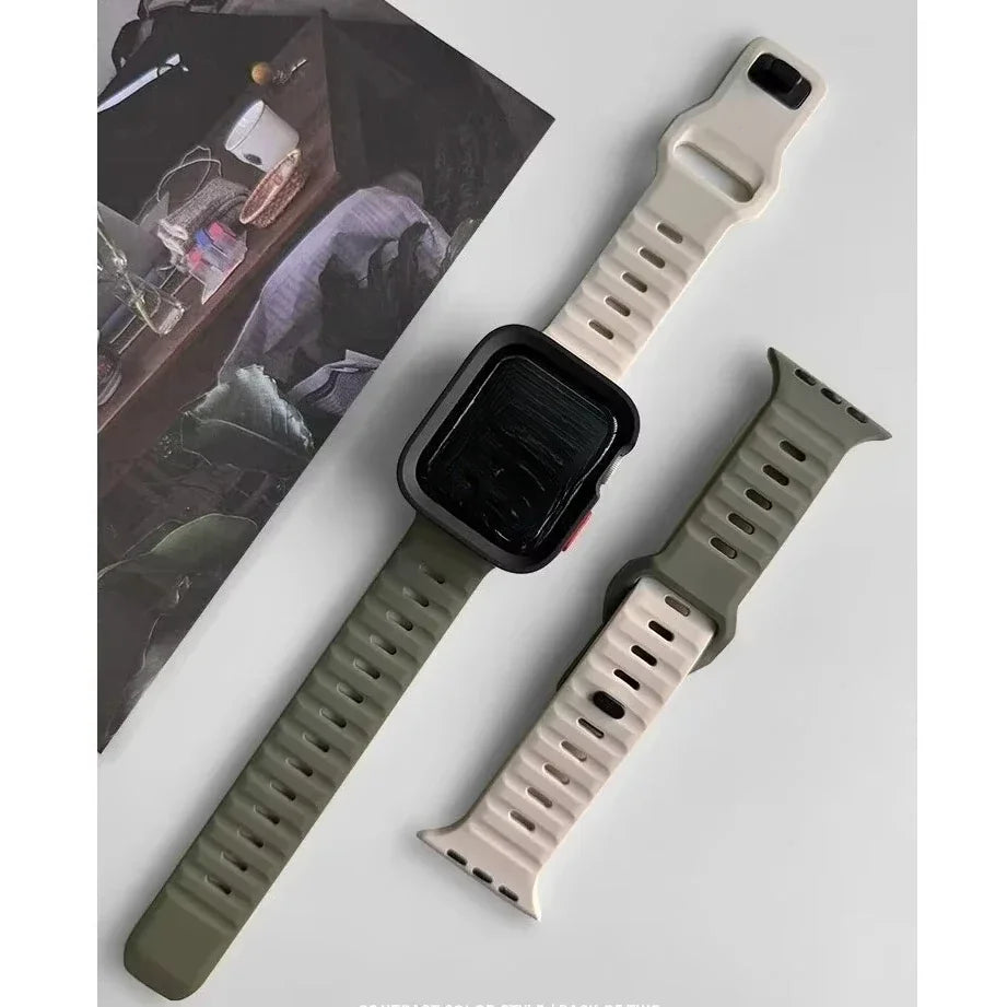 Silicone Case and Strap for Apple Watch | Stylish & Durable