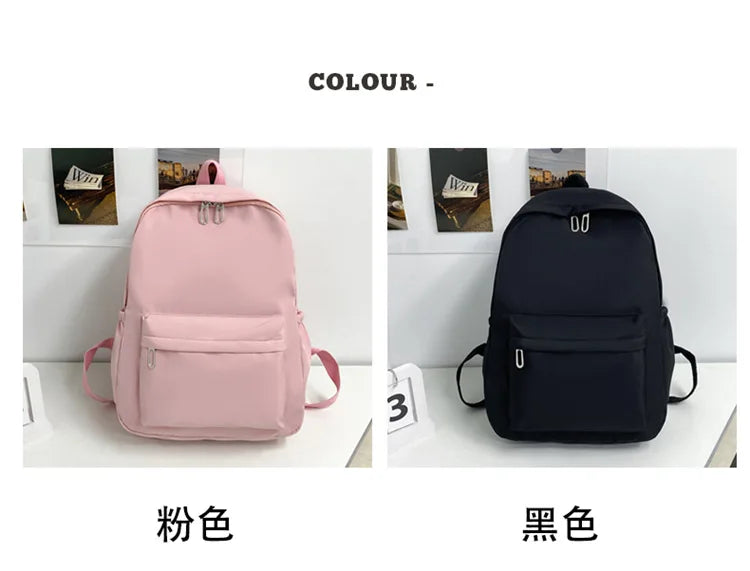 Stylish Large Capacity Backpack for Teen Girls | Minimalist School Bag