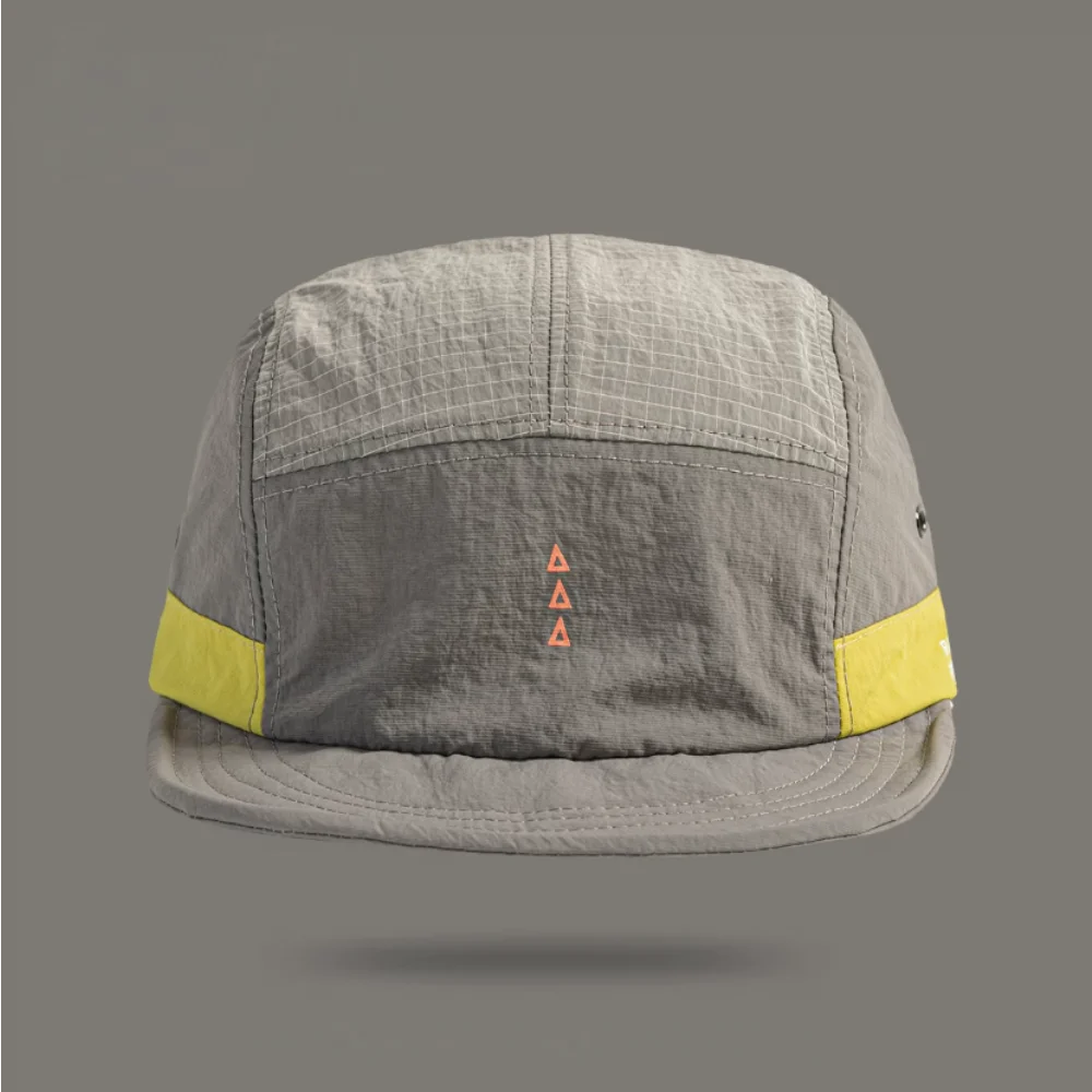 Waterproof Color Block Baseball Cap | Unisex Short Brim Hat