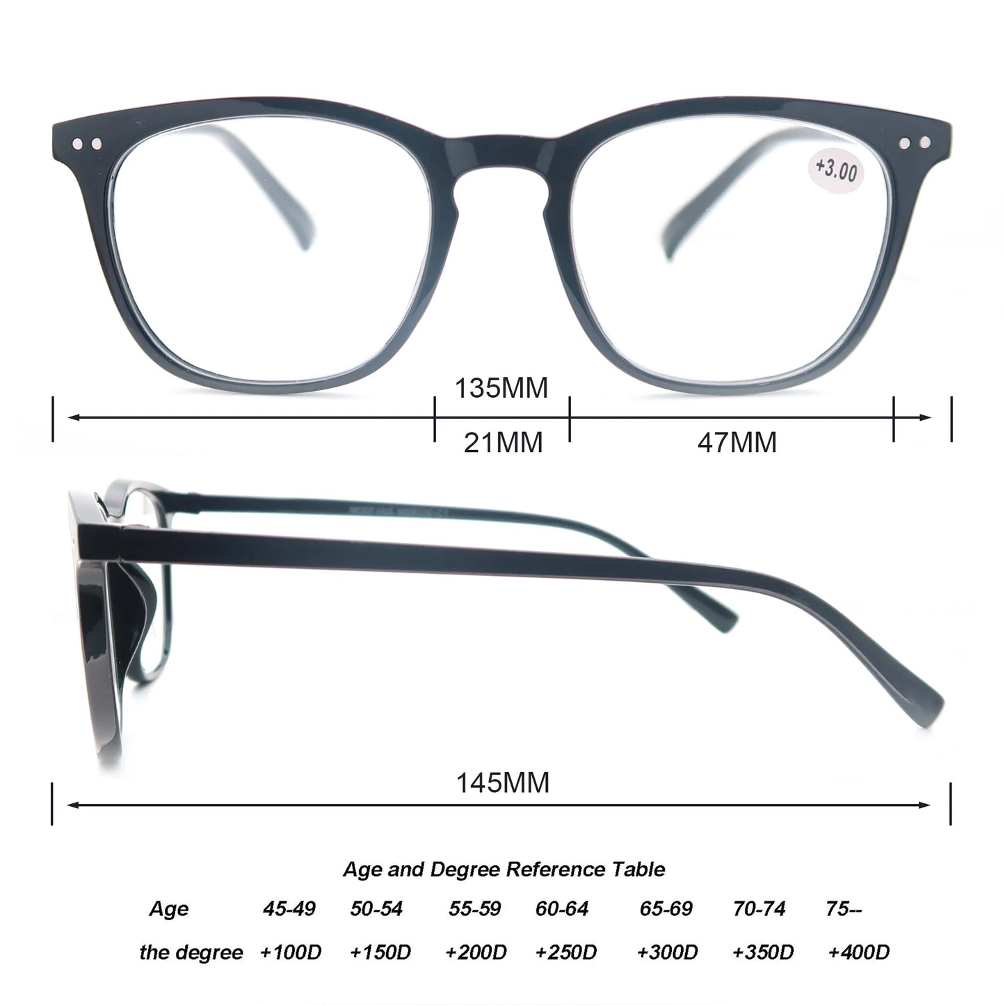 Colorful Round Frame Reading Glasses | Comfortable & Stylish