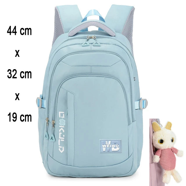 Stylish Pink School Backpack for Girls | Fashion Meets Functionality