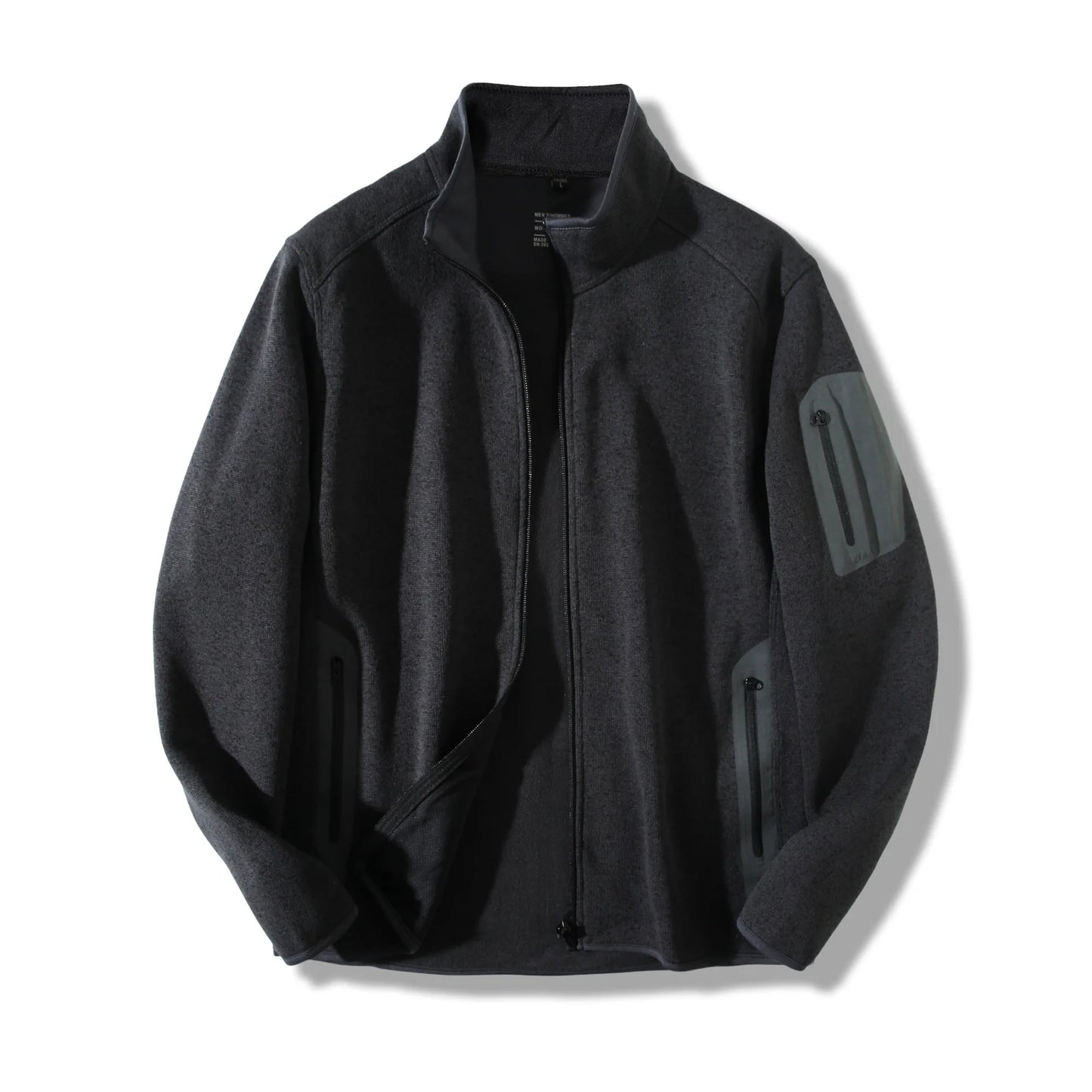 Unisex Winter Fleece Zipper Hoodie | Warm Outdoor Jacket