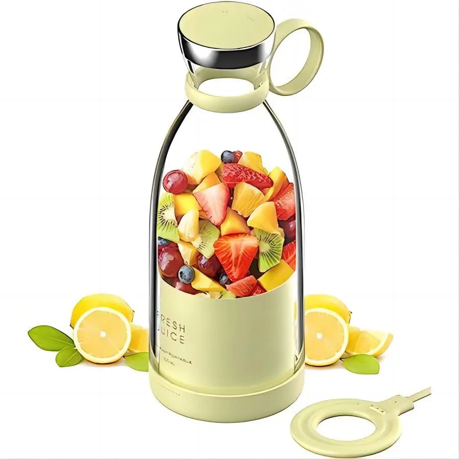 Rechargeable Portable Juicer | Wireless USB Blender for Fruits