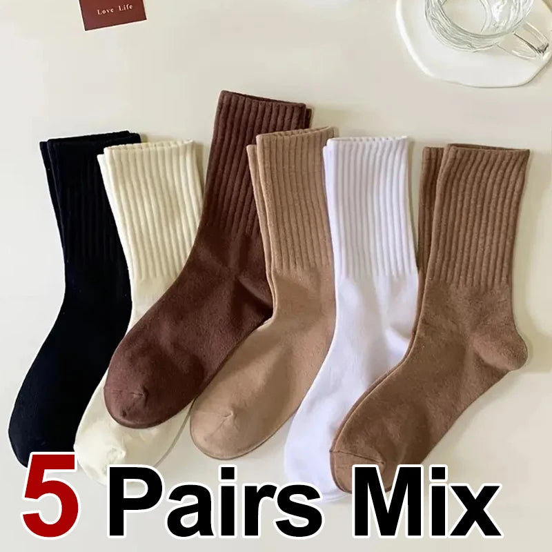 Casual Mid Tube Socks | Breathable & Comfortable Everyday Wear
