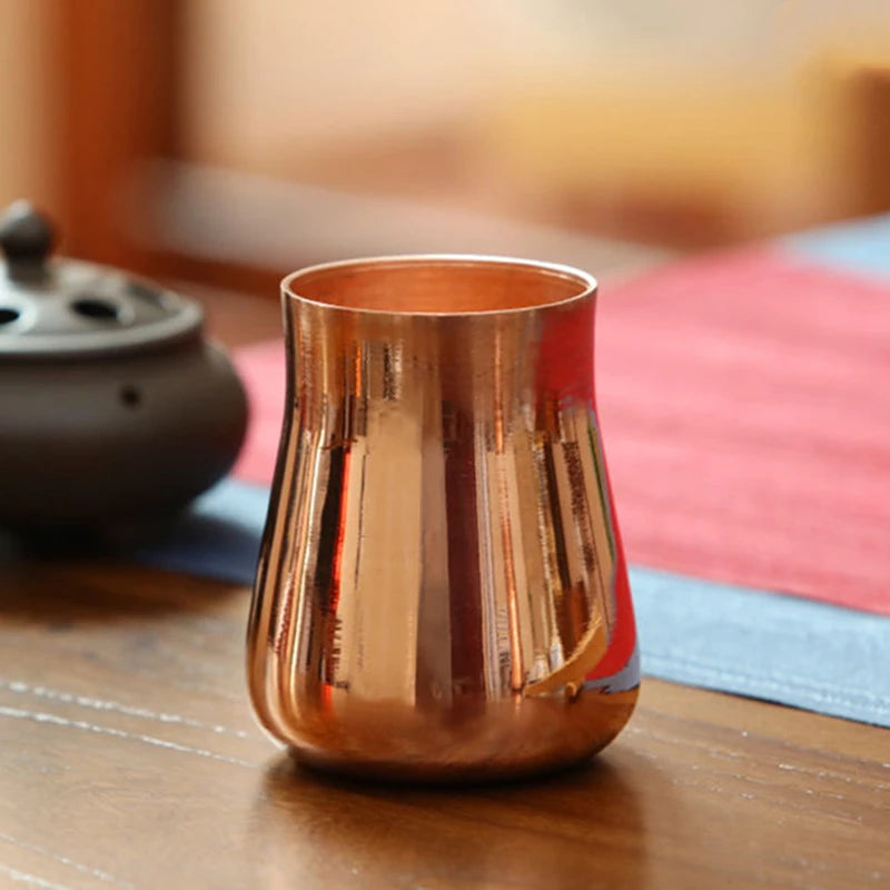 Handcrafted Pure Copper Vintage Mug | Stylish Drinkware for All