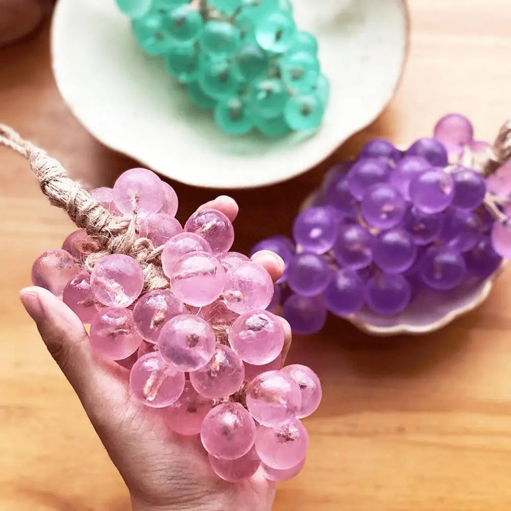 Crystal Clear Grape Shaped Soap Bar | Natural Fragrant Bathing