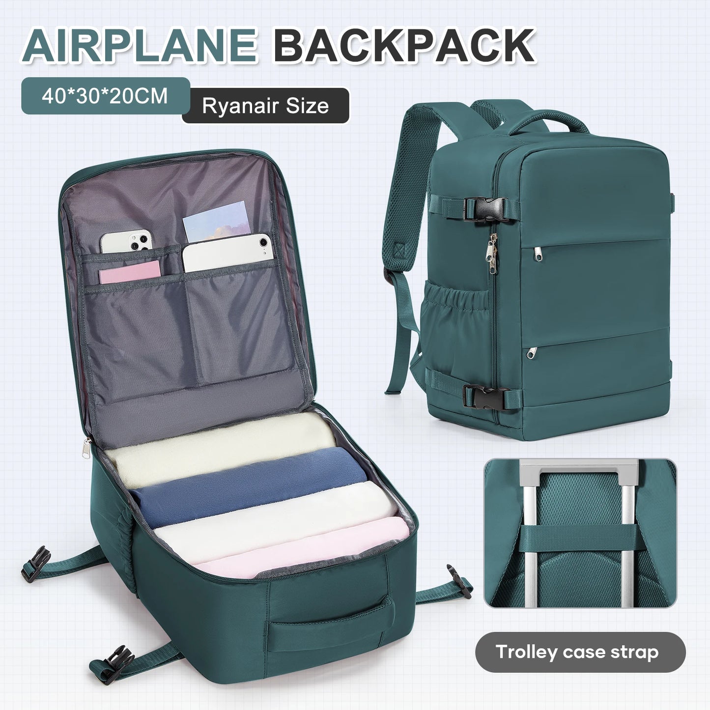 Versatile Cabin Backpack for Travel & Leisure | Unisex Design