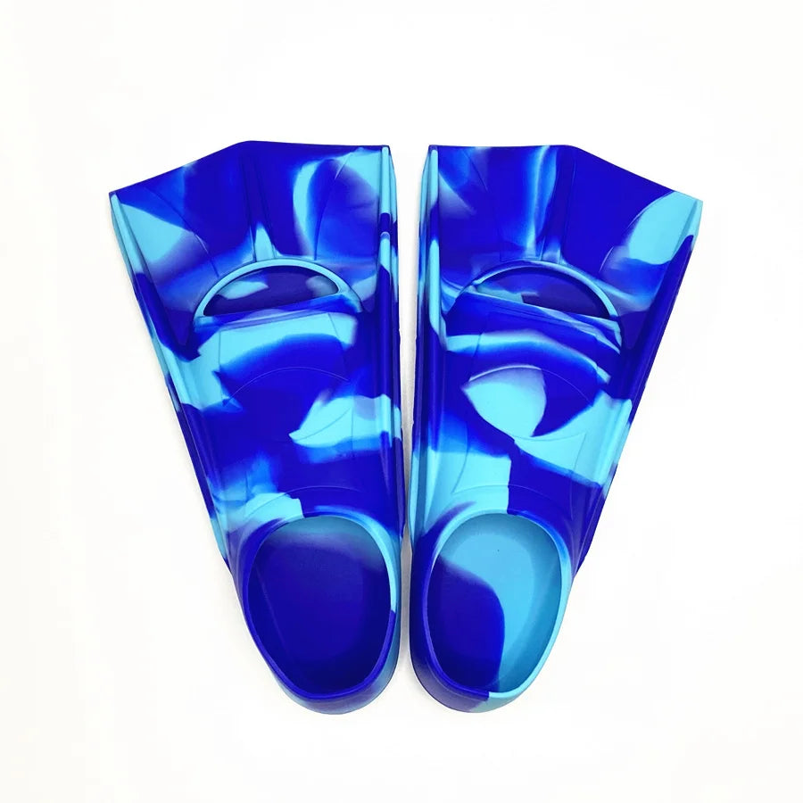 Versatile Silicone Swim Fins for Kids & Adults | Ideal for Beginners