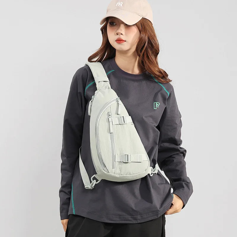 Multifunctional Lightweight Chest Bag for Casual Travel & Sports