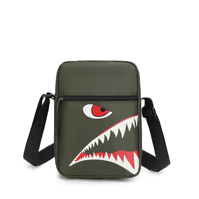 Men's Casual Oxford Crossbody Bag | Stylish Adjustable Travel Pouch