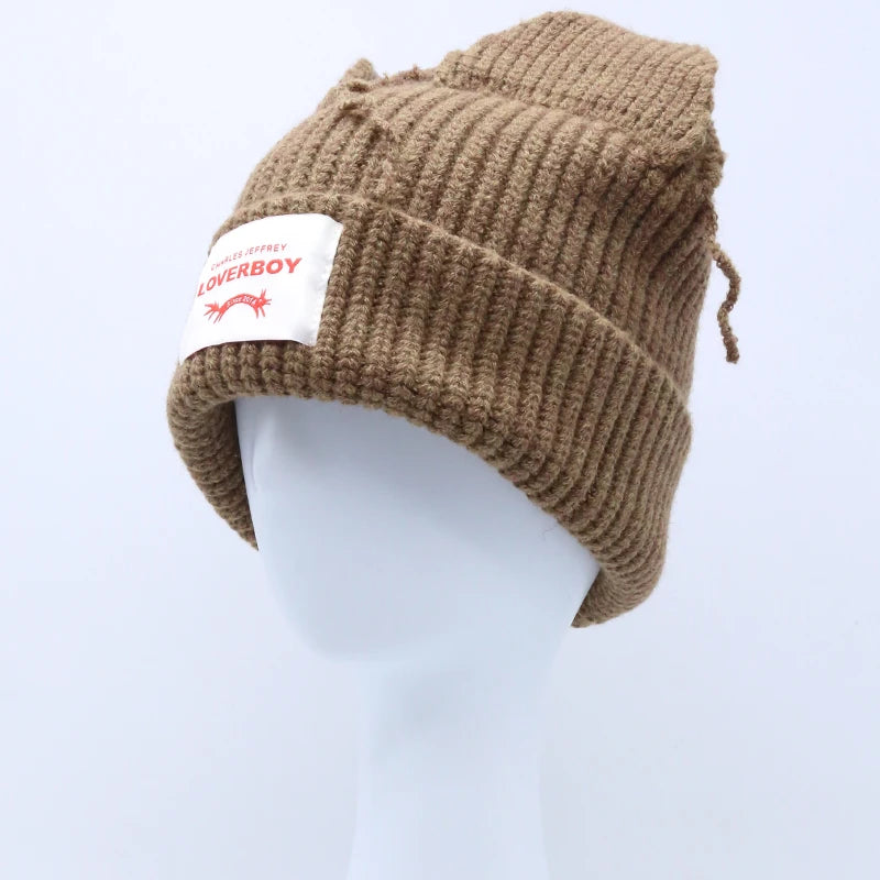 Unisex Long Fox Ears Knitted Beanie | Y2K Bunny Rabbit Hat