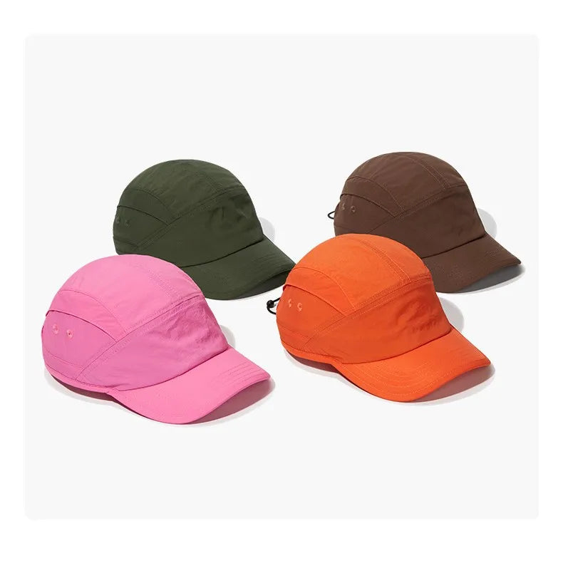 Breathable Waterproof 5 Panel Cap | Quick Dry Adjustable Sun Hat
