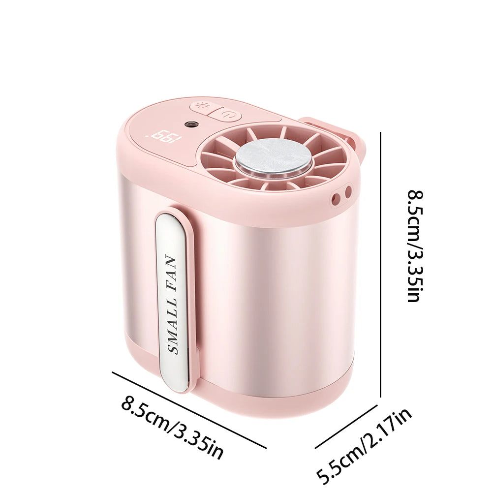 High Speed Adjustable Ice-Cool Waist Fan | Portable Cooling Solution