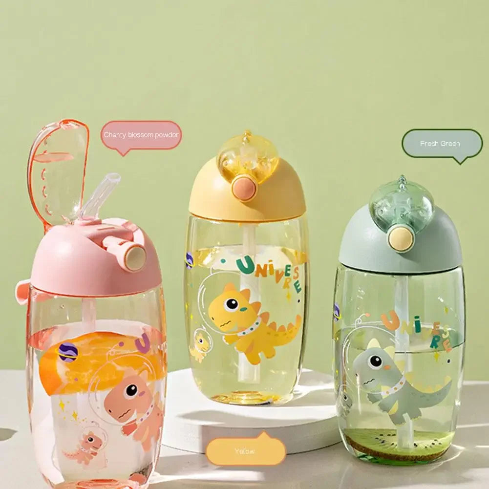 Children's Cartoon Dinosaur Water Bottle | Fun & Portable Sippy Cup