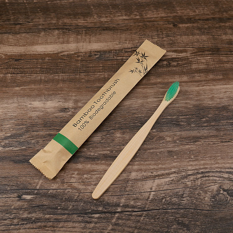 Eco-Friendly Bamboo Toothbrushes - Sustainable Oral Care Set
