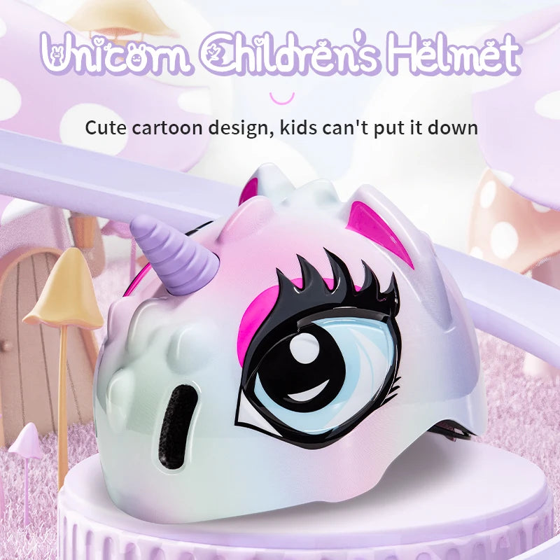 Children's 3D Shockproof Bicycle Helmet | Safe & Comfortable Fit