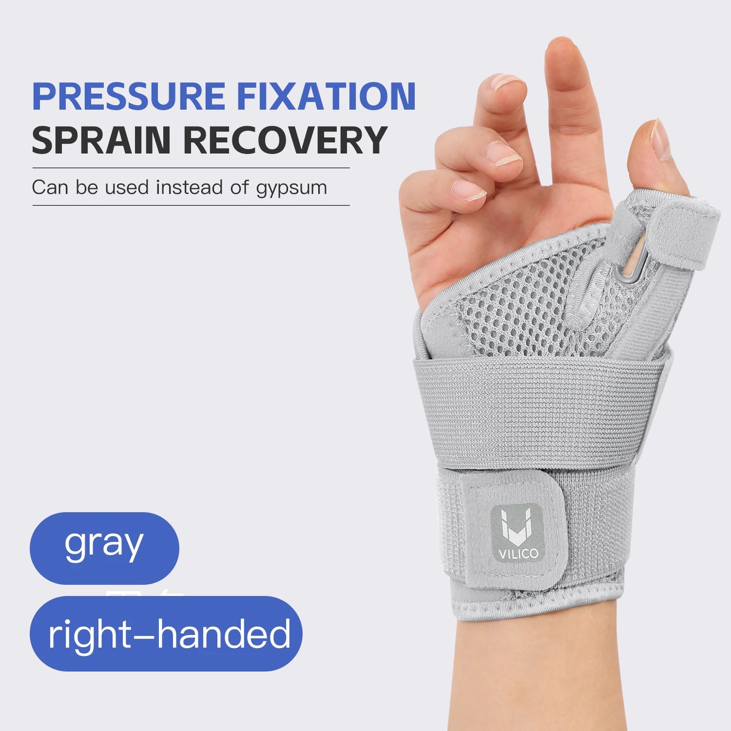 Adjustable Flexible Splint Wrist Thumb Support Brace for Pain Relief