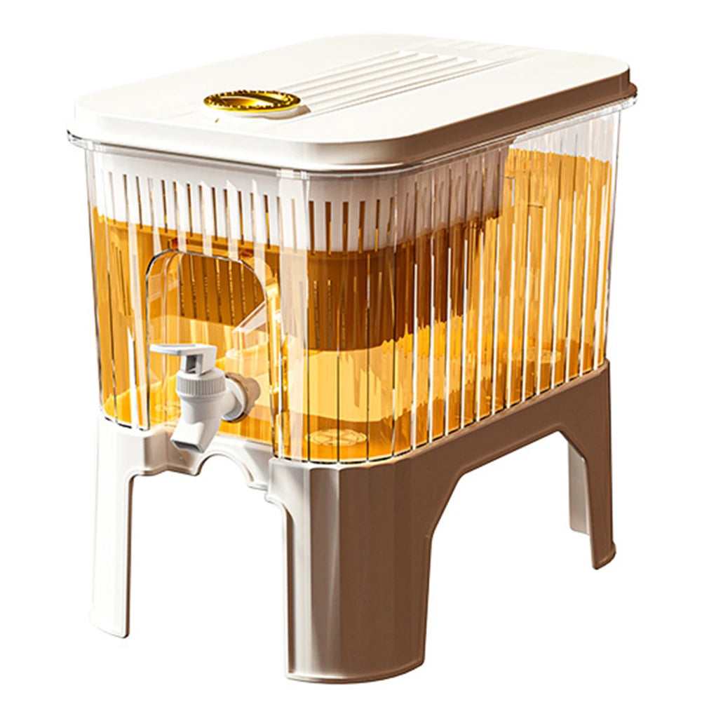 4.5L Cold Water Pitcher with Faucet | Portable Beverage Dispenser