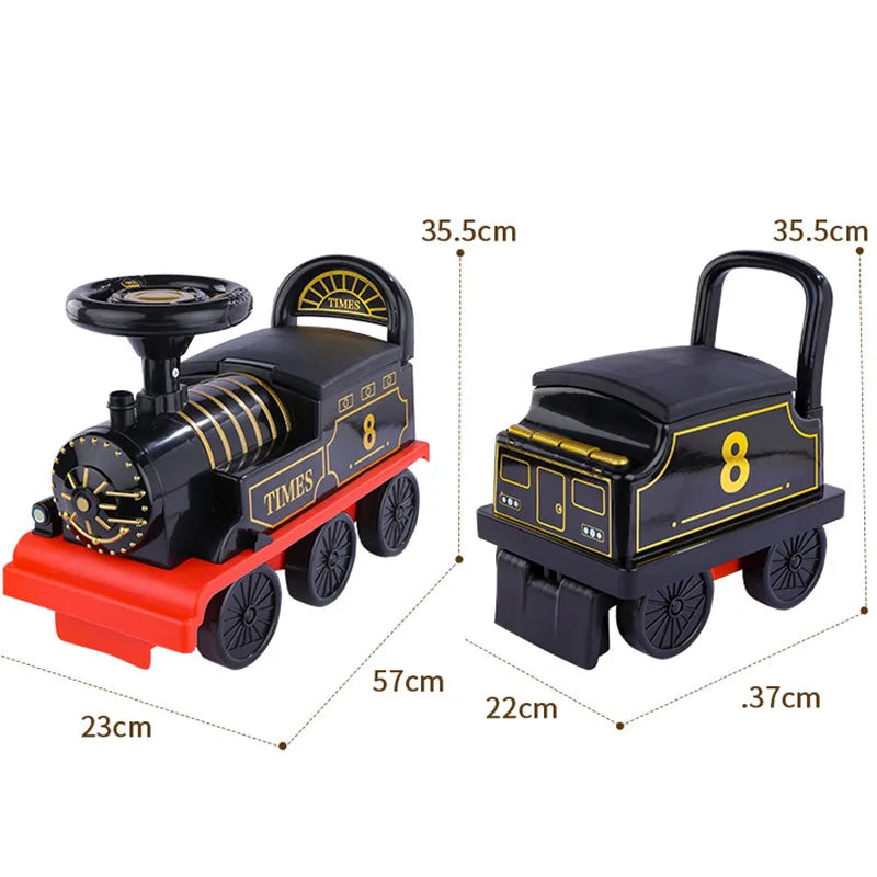 Electric Train Kids Riding Toy | Fun Railway Ride-on for Kids