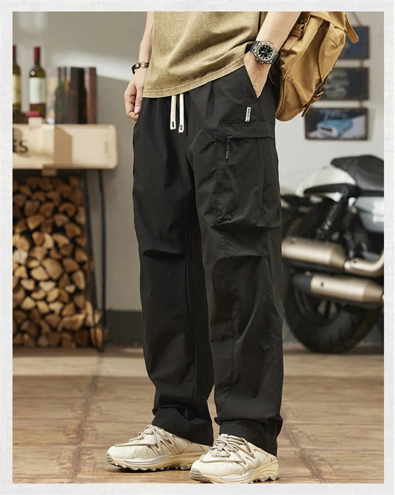 Men's Summer Cargo Pants | Lightweight, Casual & Versatile Fit
