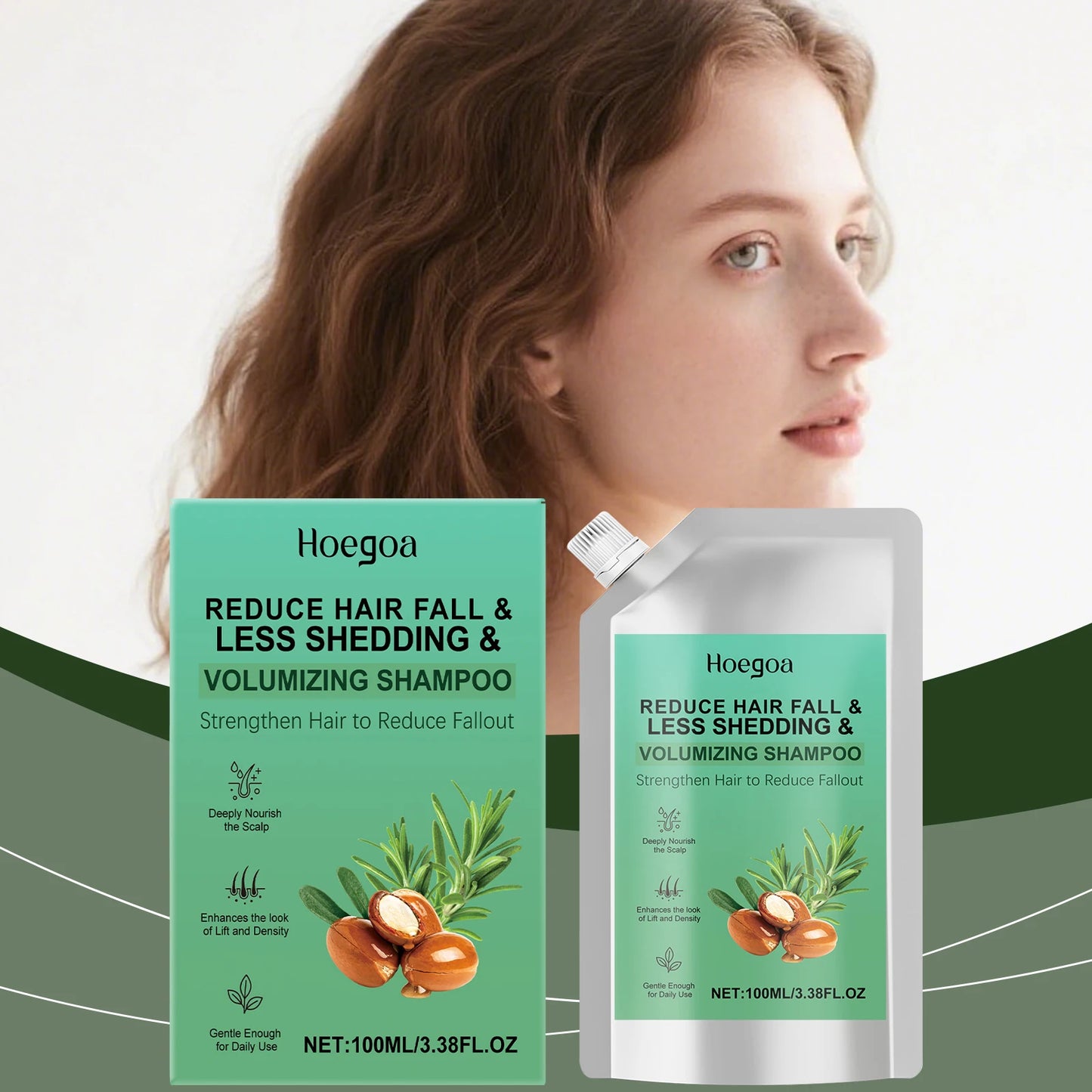 Volumizing Care Shampoo | Daily Gentle Shampoo for Smoother Hair